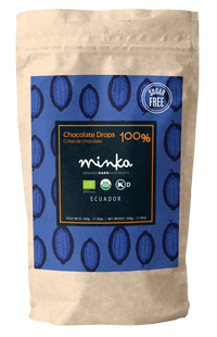 100% COCOA Disc Shaped Chocolate Drops All Natural - Kosher