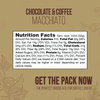 MACCHIATO MILK CHOCOLATE BAR - Arabica Coffee - Cotopaxi Volcano Postcard - All Natural - Kosher - 1.76 Oz