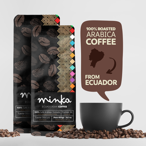 ARABIGA COFFEE - Premium - From Loja Ecuador - Ground 14.11 Oz
