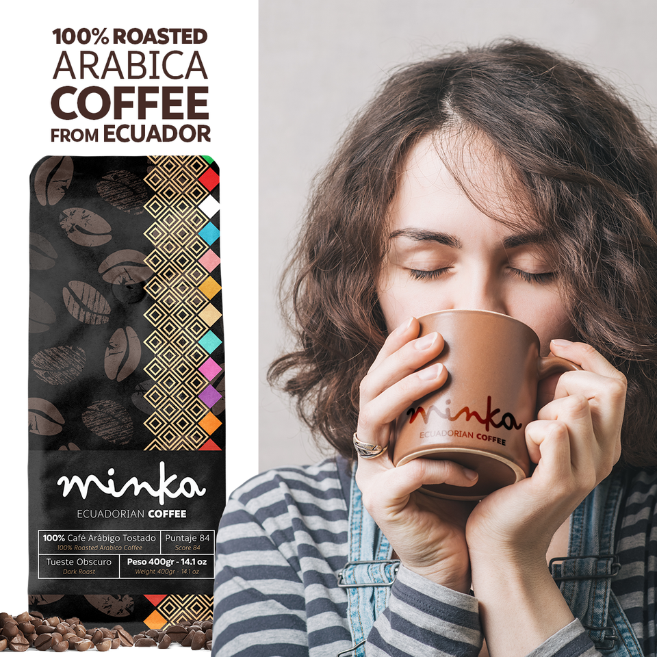 ARABIGA COFFEE - Premium - From Loja Ecuador - Ground 14.11 Oz
